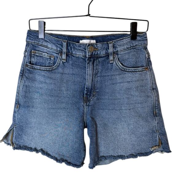 Habitual Women’s Sz 27 / 4 Skylar Raw Hem Cutoff Denim Shorts - Picture 1 of 6